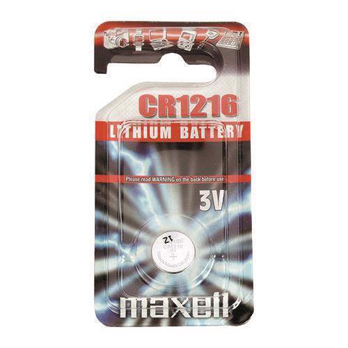 CR1216 Maxell 3V Lithium Batteri